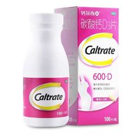 Caltrate 钙尔奇 碳酸钙D3钙片100片 补钙认准OTC！