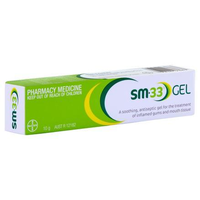 BAYER 拜耳 SM-33 口腔舒缓凝胶软膏 10g（舒缓口腔问题）