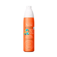 Avene 雅漾 倍护系列 儿童防晒喷雾 SPF50 200ml