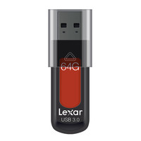 Lexar 雷克沙 S57 USB 3.0 U盘 64GB 黑色