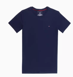 TOMMY HILFIGER 男士圆领短袖T恤 09T3139