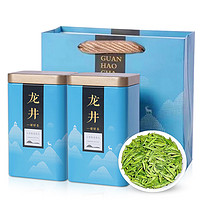 绿满堂 龙井绿茶 2024新茶豆香浓郁罐装 50g