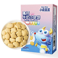 小鹿蓝蓝 高钙牛奶小软饼 原味 60g