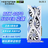 yeston 盈通 GeForce   RTX 4070 SUPER 12G 樱瞳花嫁