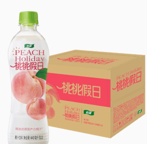 88VIP！C'estbon 怡宝 桃桃假日果汁饮料440ml*15瓶整箱装