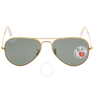 Ray-Ban 雷朋 Aviator Classic 偏光绿色经典 G-15 中性太阳镜 RB3025 001/58 55