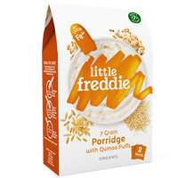 小皮 Little Freddie）C有机藜麦多谷物高铁米粉160g*1盒 宝宝辅食专享