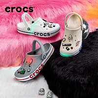 crocs 卡骆驰 洞洞鞋男女鞋贝雅卡骆班凉鞋透气沙滩拖鞋205089-126