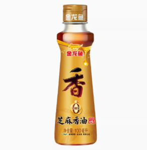 88VIP！金龙鱼 纯芝麻油香油100ml*1瓶 