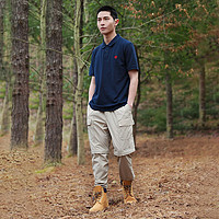 Timberland 官方男装POLO衫春夏季新款户外休闲商务|A62T5 A62T5433/深宝石蓝 M