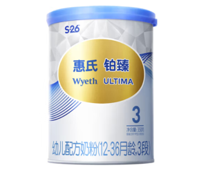 Wyeth 惠氏 铂臻 幼儿配方奶粉 3段 350g