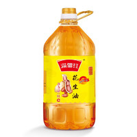 满疆红 食用油 浓香型物理压榨一级花生油5L