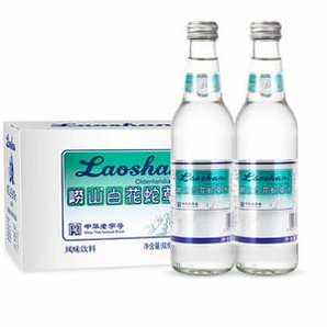 中华老字号，崂山 白花蛇草水 330ml*24瓶