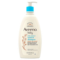 Aveeno 艾惟诺 婴儿天然燕麦洗发沐浴二合一 532ML