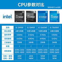 ASUS 华硕 intel英特尔I5 12600KF/13490F/13600K搭华硕B760主板套装