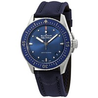 BLANCPAIN 宝珀 五十噚系列 男士机械表 5100-1140-O52A