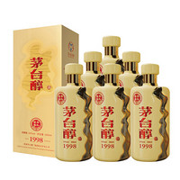 MOUTAI 茅台 集团 茅台醇1998 53度 酱香型白酒 500ml*6瓶 整箱装（新老包装）