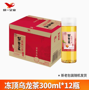 百亿补贴！统一 茶里王 乌龙茶300ml*12瓶装