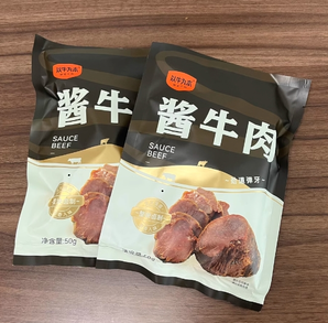 认养一头牛旗下 ！以牛为本 即食卤酱牛肉 50g