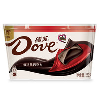 Dove 德芙 香浓黑巧克力84g