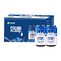 西域春 奶啤气泡饮料300ml*12罐