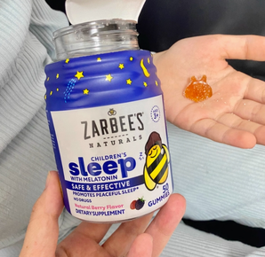 Zarbee's 儿童天然助眠褪黑素软糖 水果味 50粒*1瓶