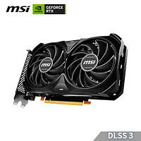 MSI 微星 GeForce RTX 4060 VENTUS 万图师 2X BLACK 8G OC 显卡