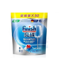 finish 亮碟 洗碗机专用量子极净洗碗凝珠 50颗