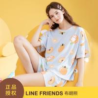 FENTENG 芬腾 纯棉透气女士家居服套装 I984244445152