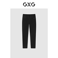 GXG 黑色小脚裤锥形裤男士宽松 黑色 180/XL