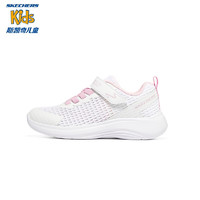 SKECHERS 斯凯奇 女童小白鞋 302553L