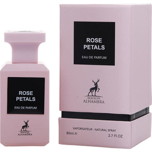 MAISON ALHAMBRA ROSE PETALS; EAU DE PARFUM 2.7 OZ