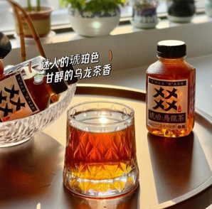 依能 琥珀无糖肉桂乌龙茶饮 350ml*6瓶