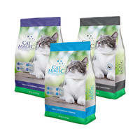 CAT MAGIC 喵洁客 猫砂美国进口矿砂抑菌除臭低尘膨润土猫砂25磅*2袋