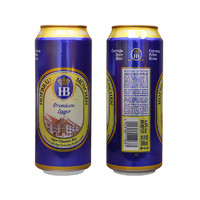 HB 食品 德国皇家小麦啤酒500ml*12听