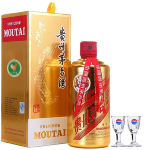 MOUTAI 茅台 玫瑰金 53%vol 酱香型白酒 500ml 单瓶装