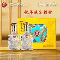 WULIANGYE 五粮液 一尊天下 52度 白酒 500mL*2瓶 礼盒装