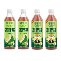 LAN FONG YUEN 兰芳园 0蔗糖港式冻柠茶饮料 500ml*4瓶