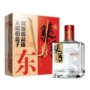 中华老字号，张弓酒 超值5年 52度浓香型白酒 整箱500mL*4瓶