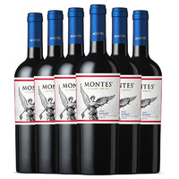 MONTES 蒙特斯 经典梅洛红酒葡萄酒750ml*6整箱