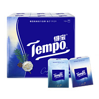 Tempo 得宝 雪松之境 印花手帕纸 4层7片12包