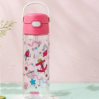 THERMOS 膳魔师 儿童Tritan材质吸管杯 600ml