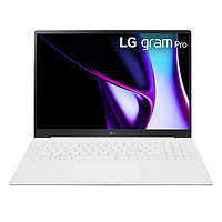 LG 乐金 gram Pro 2024  白色（Core Ultra5 125H、核芯显卡、16GB、512GB SSD、2.5K、IPS、144Hz）