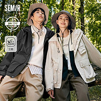 Semir 森马 男女同款户外工装风夹克