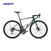 GIANT 捷安特 Defy ADV 3碳纤维20速舒适长程变速弯把公路自行车 海藻梦幻绿色