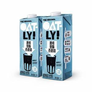 OATLY 噢麦力 原味低脂/醇香燕麦奶 1L*2瓶