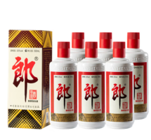 PLUS会员！LANGJIU 郎酒 郎牌郎酒 53度 酱香型 500ml*6瓶