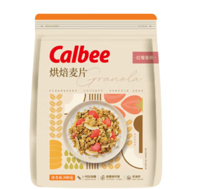 Calbee 卡乐比 红莓香椰麦片300g