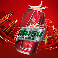 WUSU 乌苏啤酒 红 330ml*6听