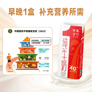 供港壹号 纯生牛乳纯牛奶200ml*24瓶 